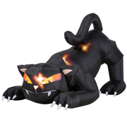 lighting inflatable dog cartoon